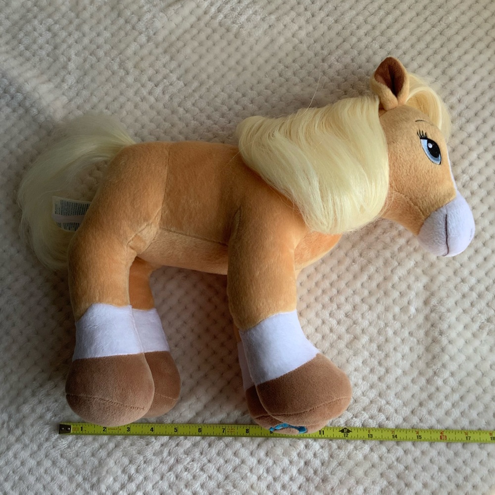 Build A Bear Workshop Plush Horses and Hearts Riding Club Palomino Horse Pony - Picture 10 of 16